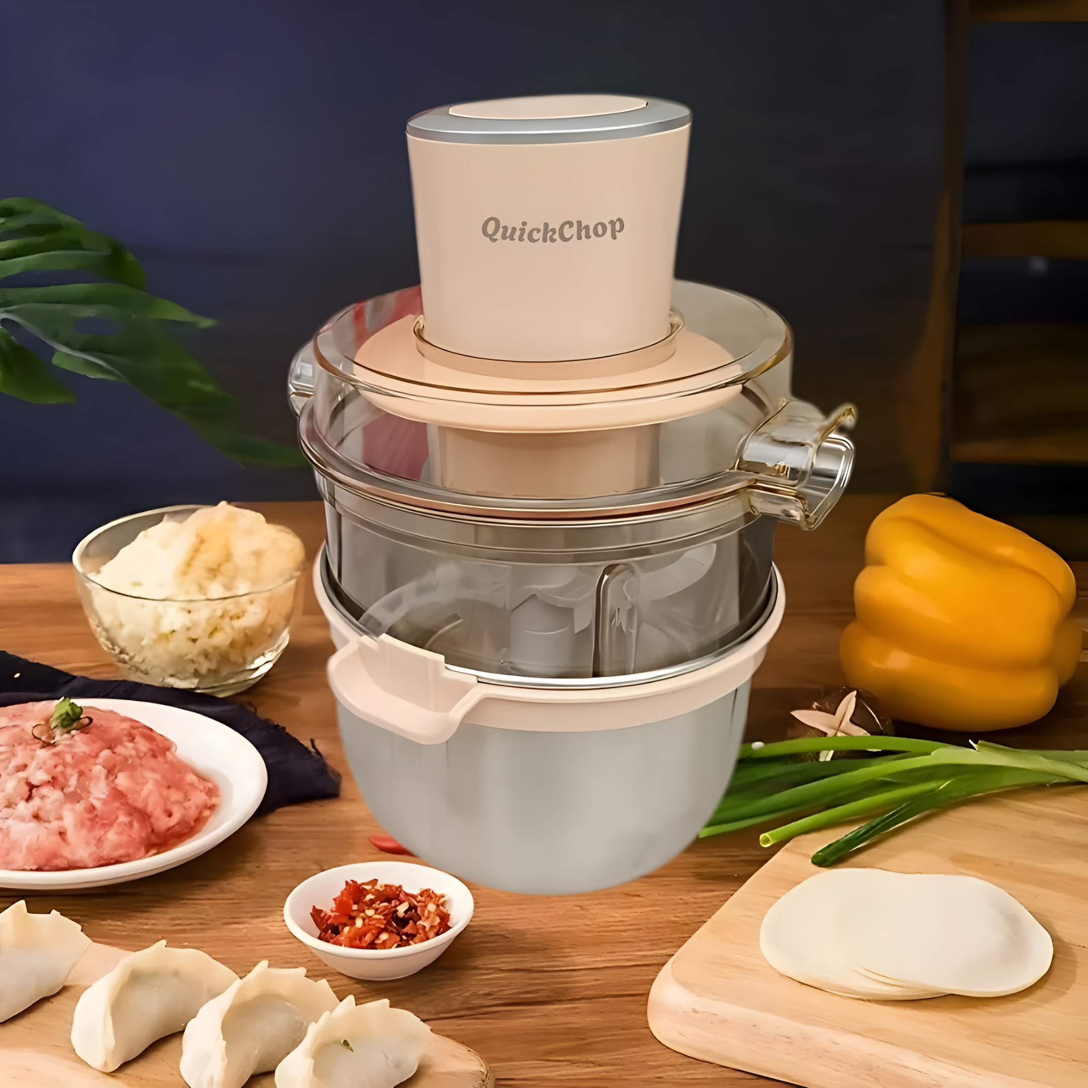 QuickChop™ | Ruostumaton Monitoimileikkuri