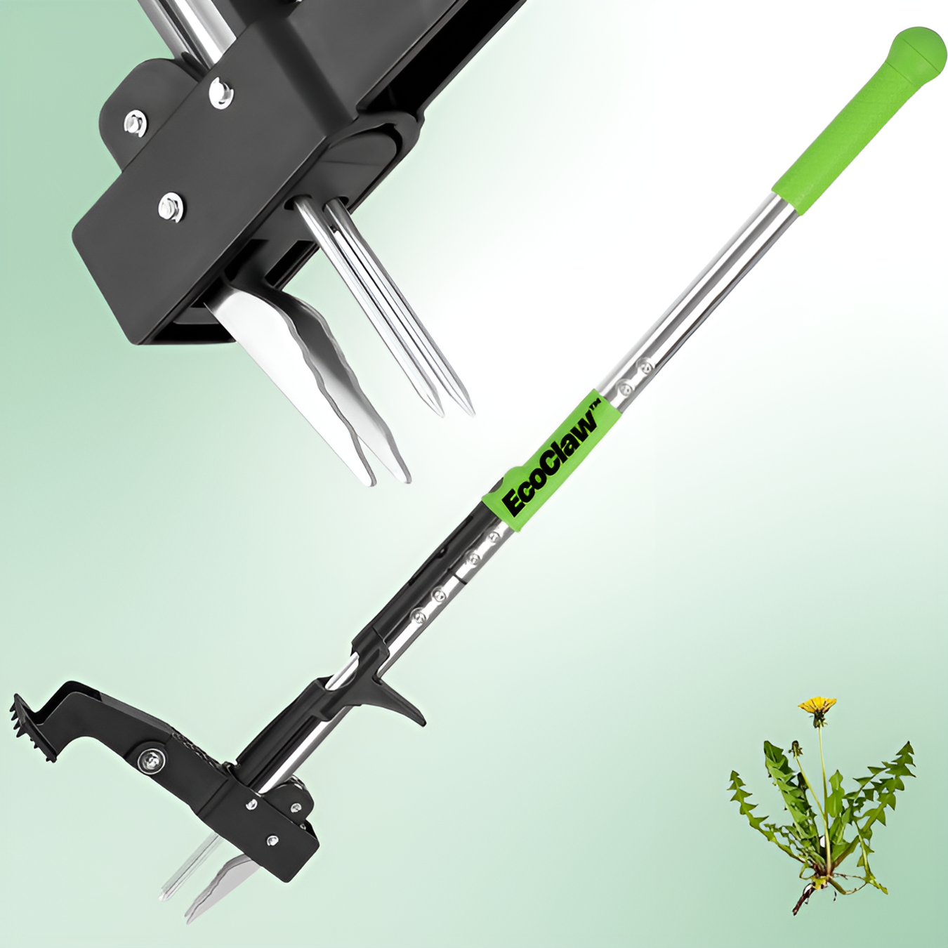 EcoClaw™ | Kevyt Kynsikäyttöinen Rikkaruohonpoistaja Pro