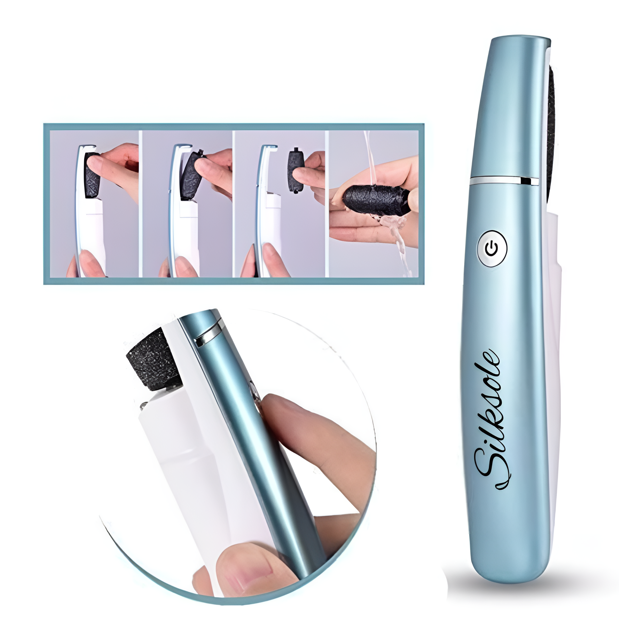 SilkSole™ | Sähköinen Kalluksenpoistolaite 1 + 1 ILMAISEKSI