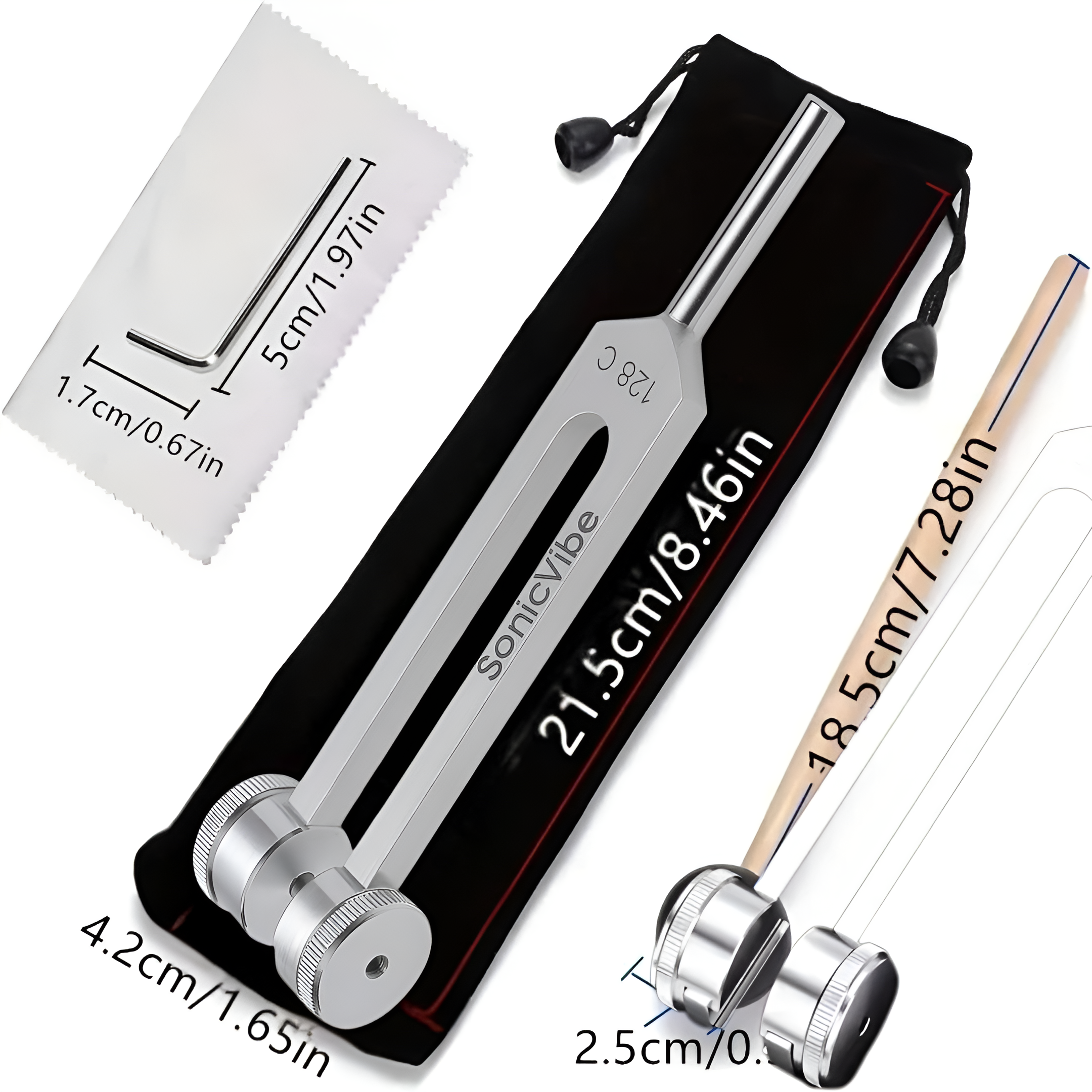 SonicVibe™ | Paineenlievittävä Virityshaarukka