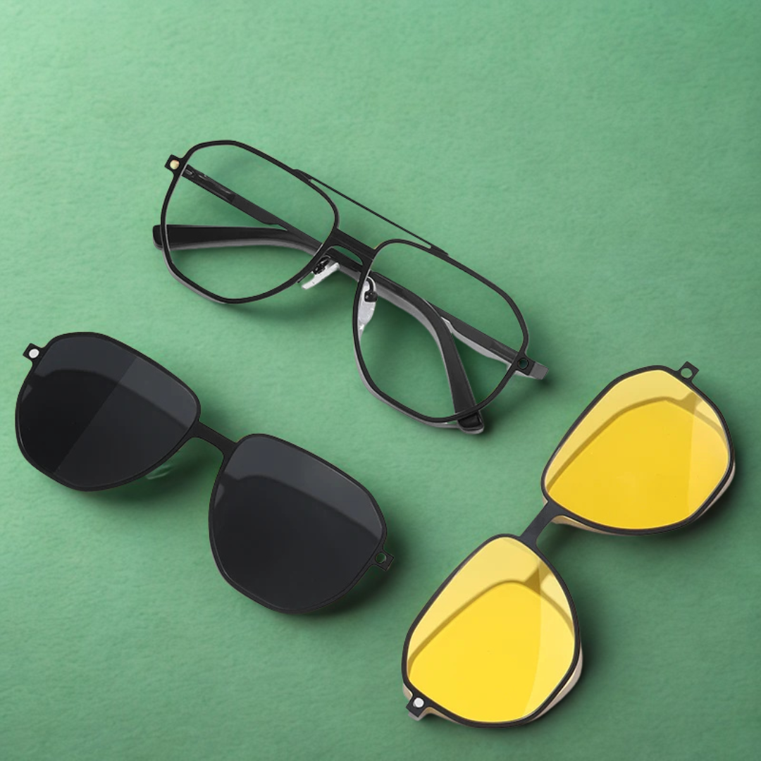 3-in-1 Magneettiset Clip-On