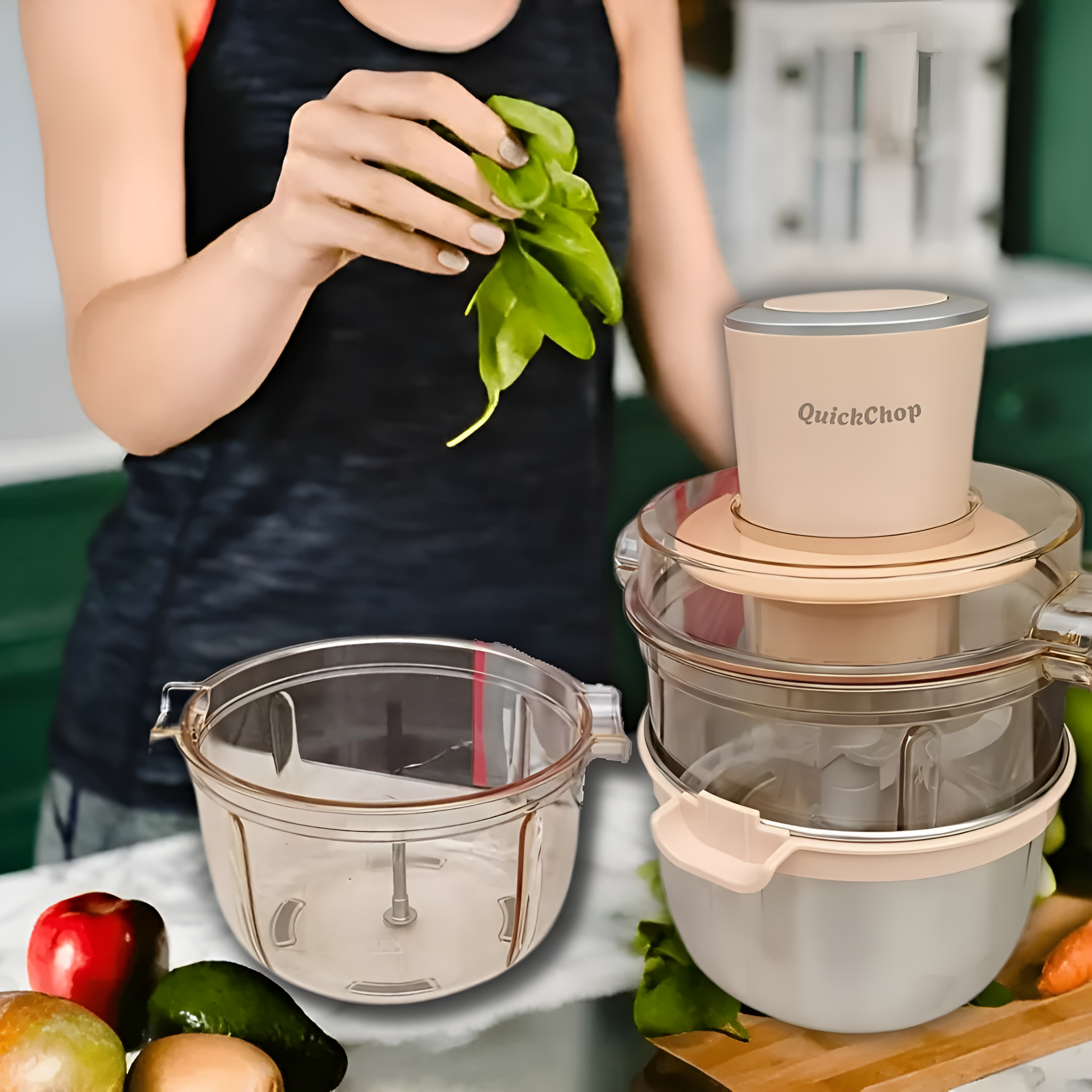 QuickChop™ | Ruostumaton Monitoimileikkuri