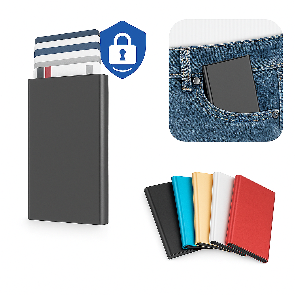 CardGuard™ Minimalistinen RFID-korttilompakko