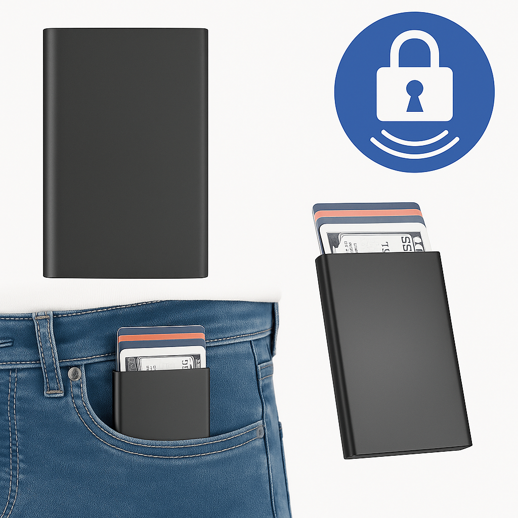 CardGuard™ Minimalistinen RFID-korttilompakko