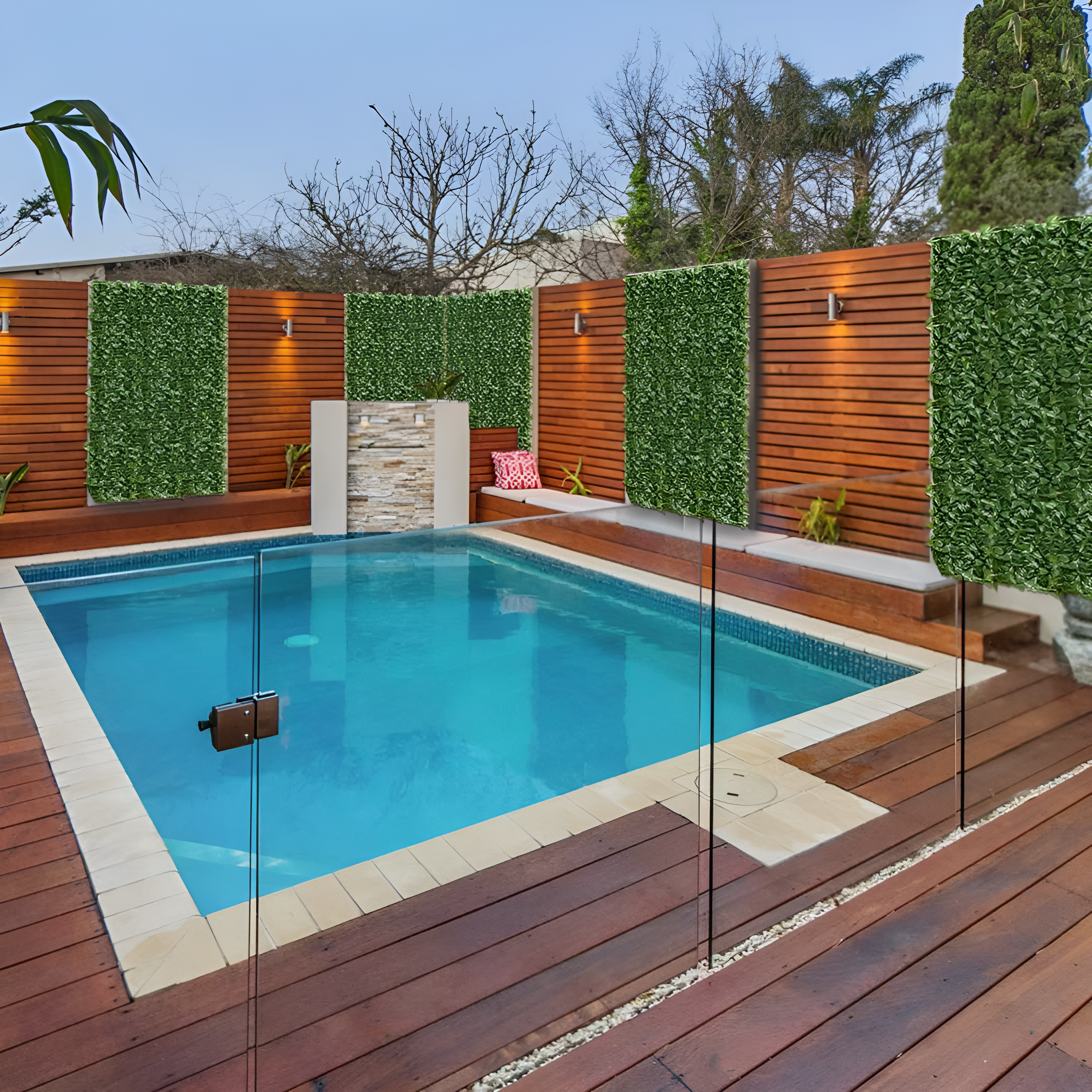 LushPanel™ | Keinotekoinen Leaf Aita Paneelit