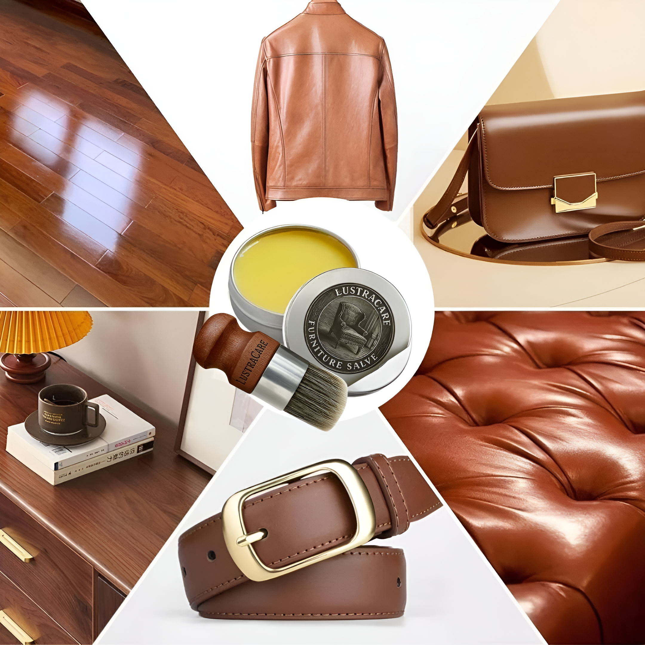 LustraCare™ | Nahan ja Puun Kunnostusvoide 1+1 ILMAISEKSI