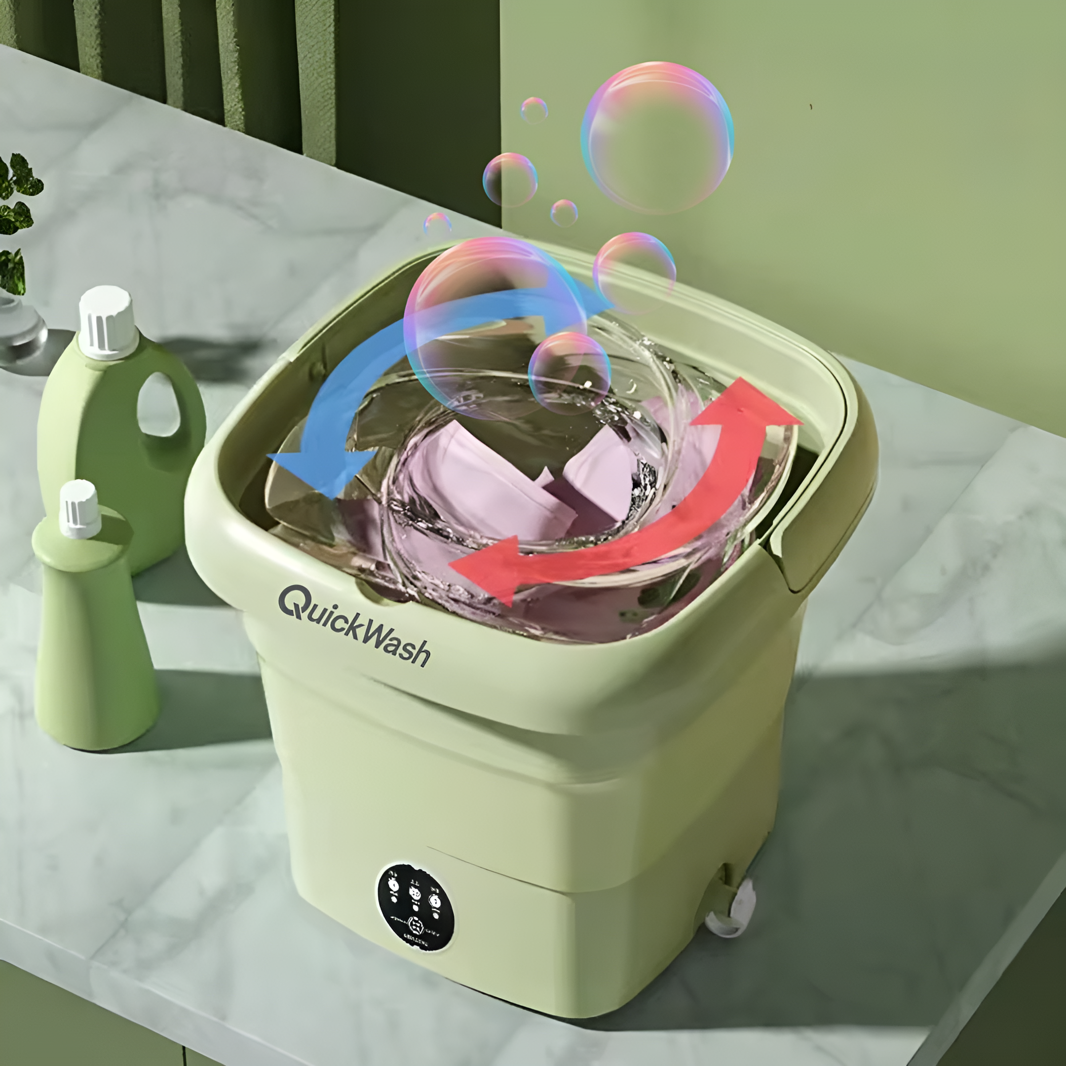 QuickWash™ | Kokoonpantava Pyykinpesukone