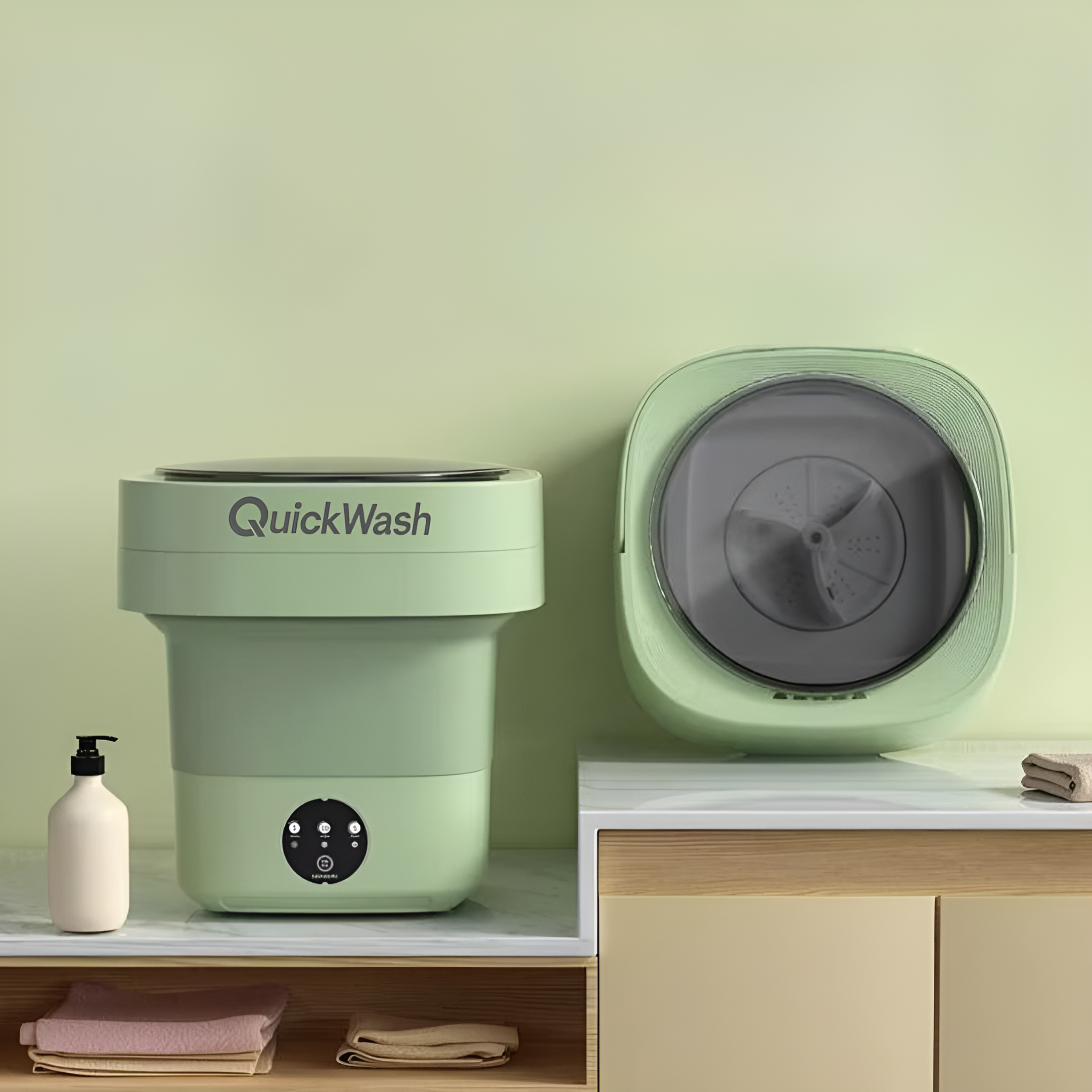 QuickWash™ | Kokoonpantava Pyykinpesukone