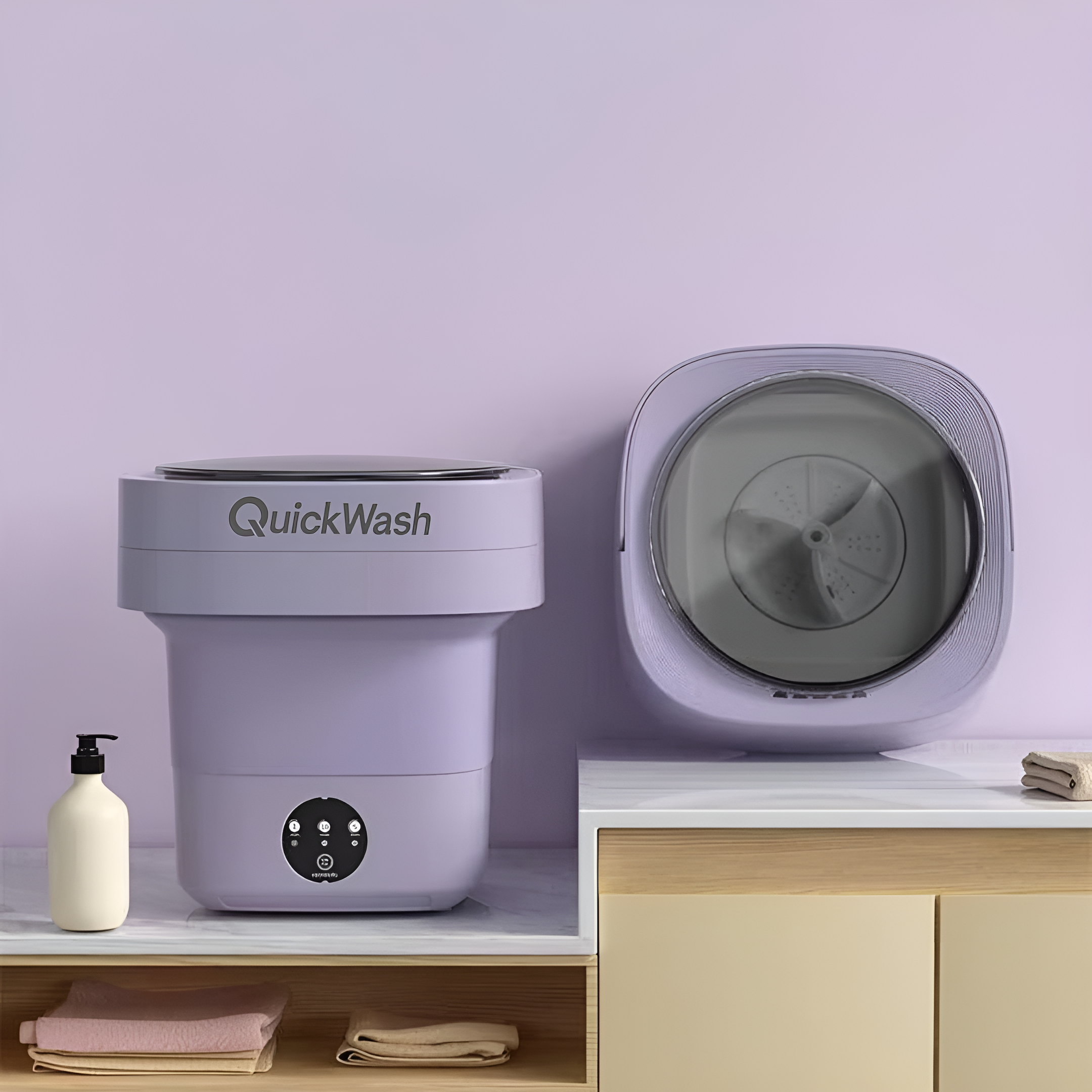 QuickWash™ | Kokoonpantava Pyykinpesukone